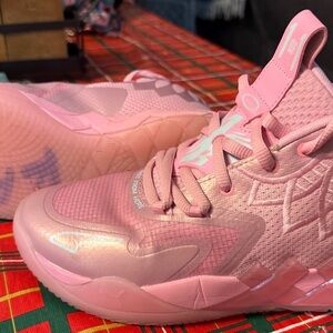 Puma Vibrant Pink Athletic Sneakers